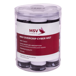 MSV Overgrip Cyber Wet 24er Pack weiß